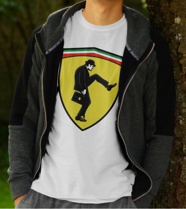 Ministry Of Silly Walks Monty Python Ferrari T-Shirt