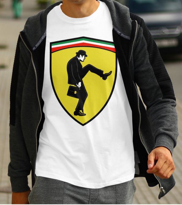 Ministry Of Silly Walks Monty Python Ferrari T-Shirt