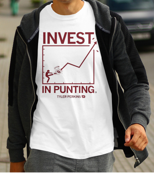Tyler Perkins Invest In Punting Iowa State Cyclones Chart Football T-Shirt