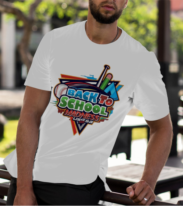 USSSA Back To School Madness Baseball South Carolina T-Shirt
