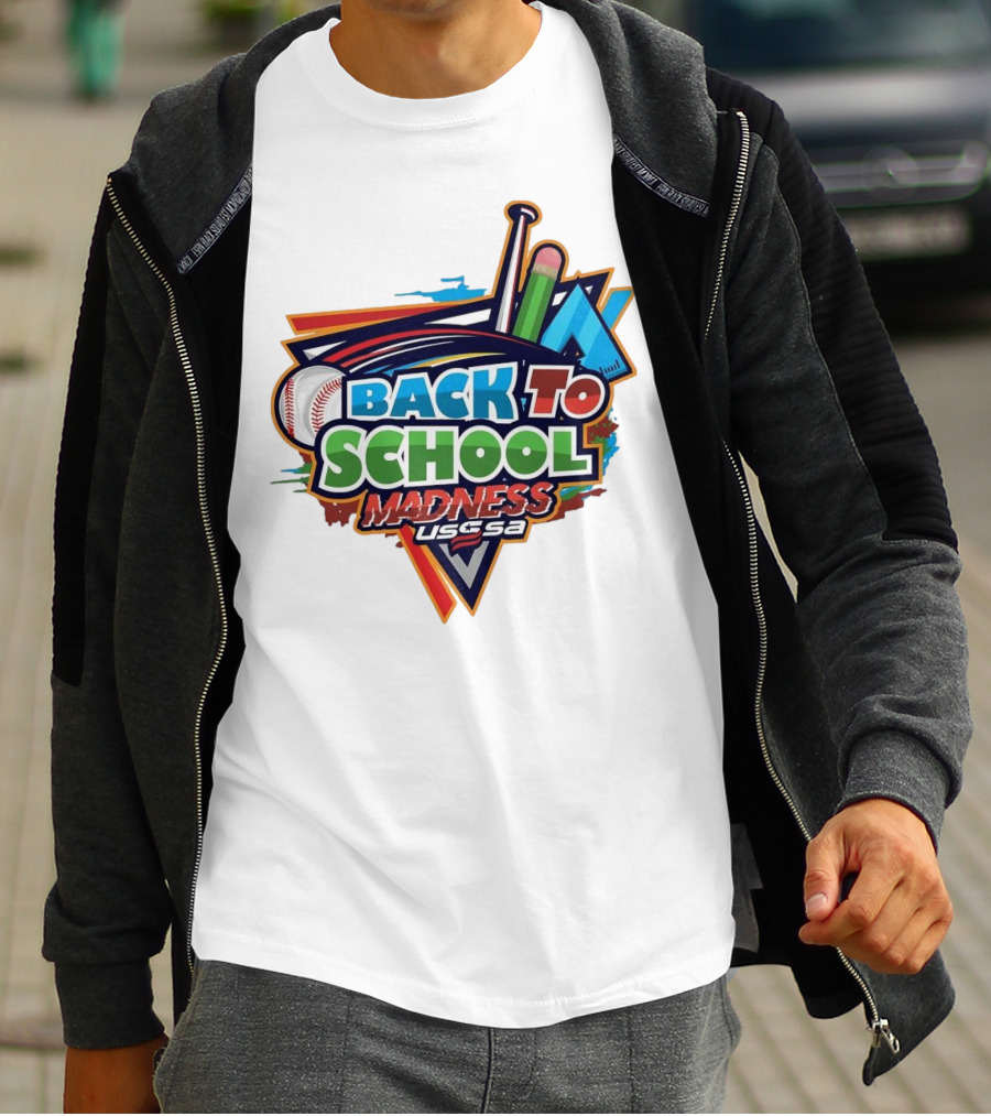USSSA Back To School Madness Baseball South Carolina T-Shirt