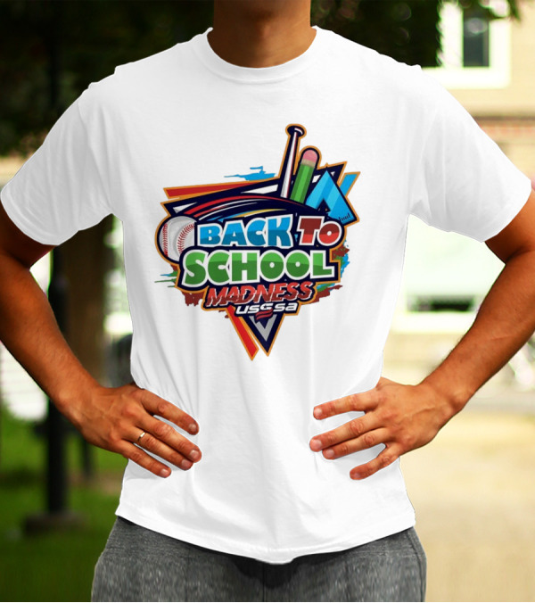 USSSA Back To School Madness Baseball South Carolina T-Shirt