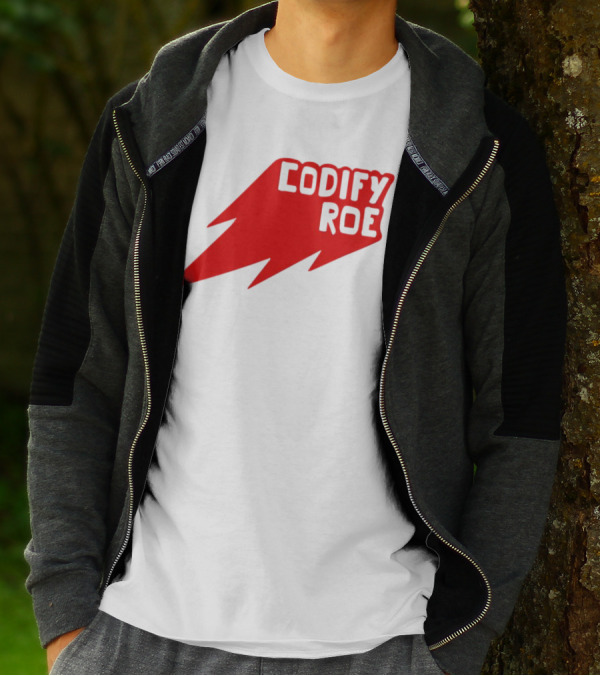 Codify Roe Red Lightning Bolt T-Shirt