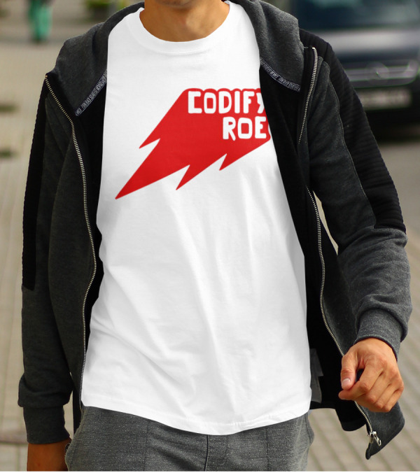 Codify Roe Red Lightning Bolt T-Shirt