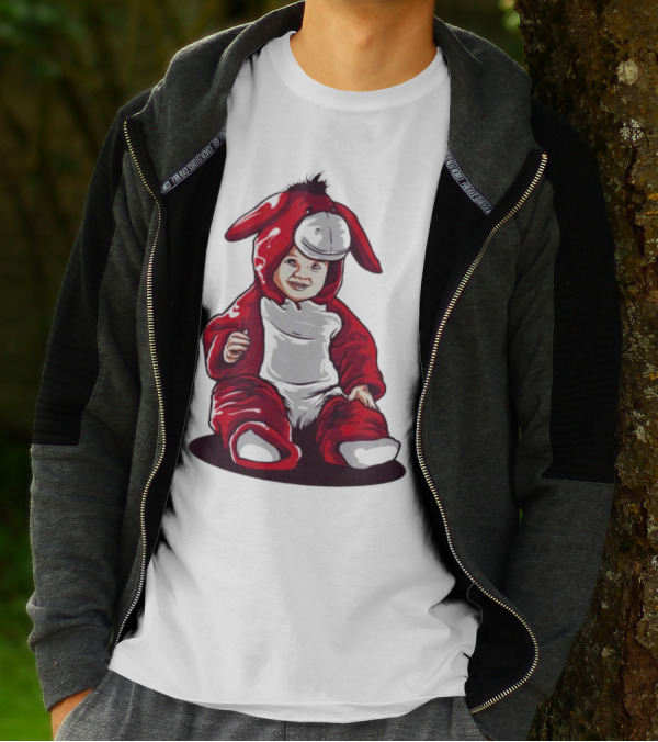 Baby Wear Horse Clothes In Red Costume T-Shirt