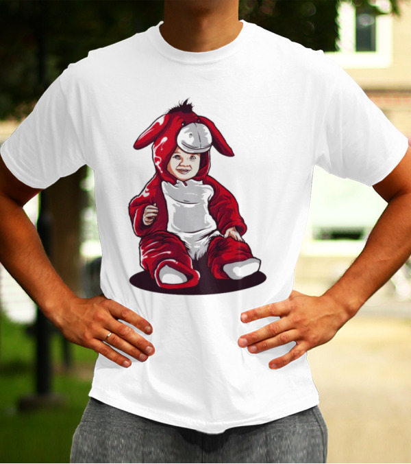 Baby Wear Horse Clothes In Red Costume T-Shirt
