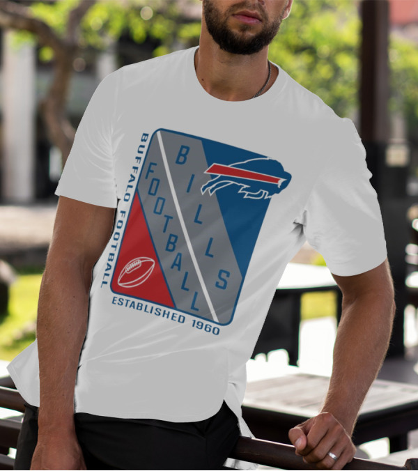 Buffalo Bills Football Established 1960 Shield T-Shirt