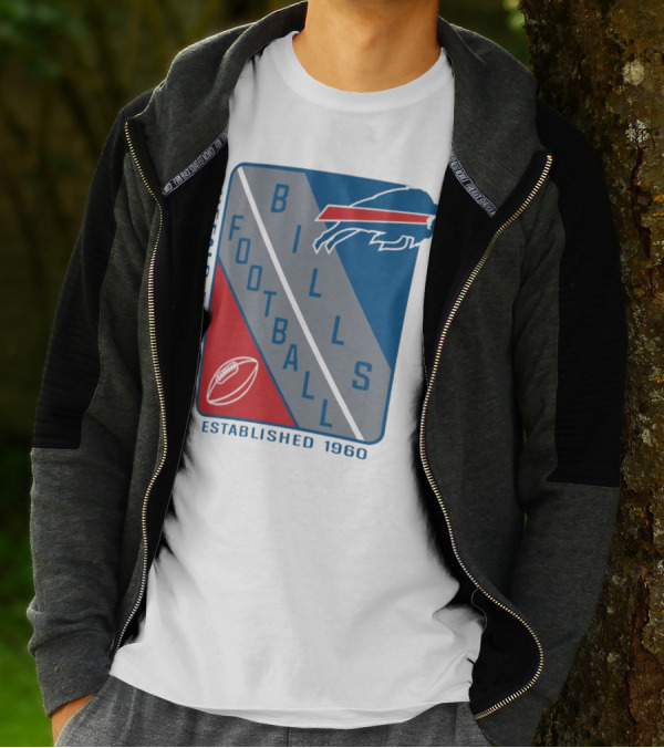 Buffalo Bills Football Established 1960 Shield T-Shirt