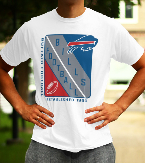 Buffalo Bills Football Established 1960 Shield T-Shirt