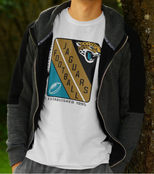 Jacksonville Jaguars Football Established 1995 Jaguars Football T-Shirt