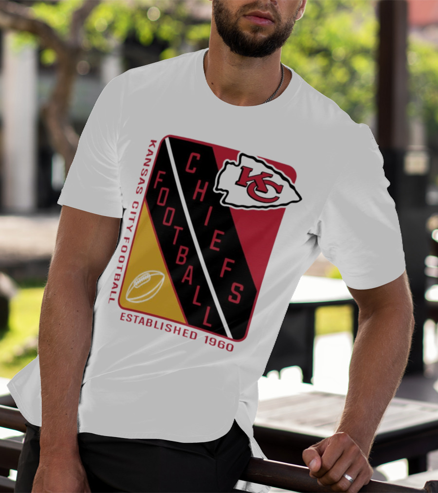 Kansas City Chiefs Football Established 1960 KC T-Shirt