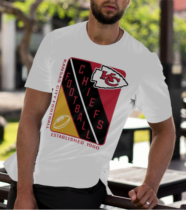Kansas City Chiefs Football Established 1960 KC T-Shirt
