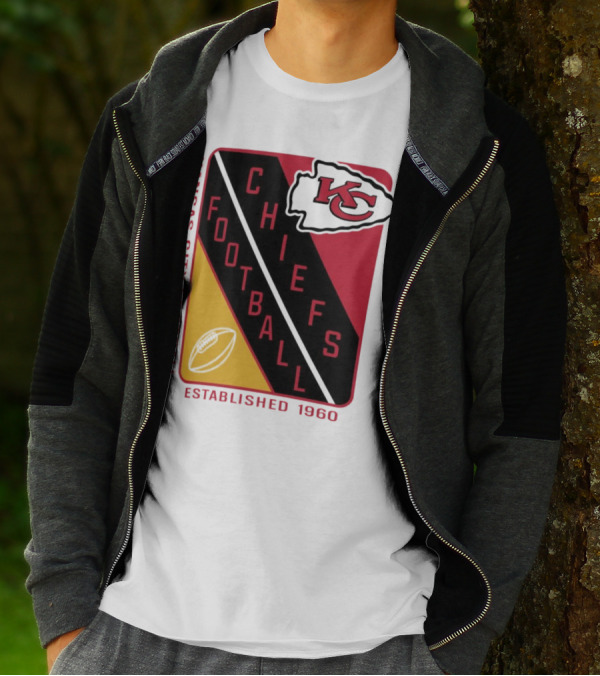 Kansas City Chiefs Football Established 1960 KC T-Shirt