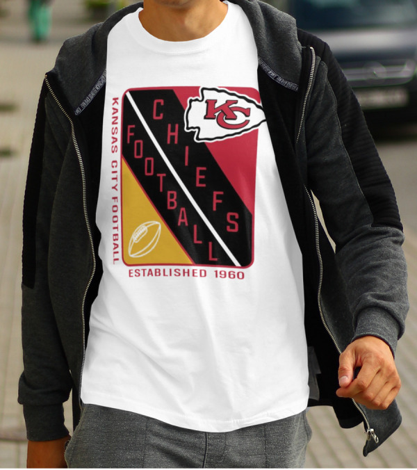 Kansas City Chiefs Football Established 1960 KC T-Shirt