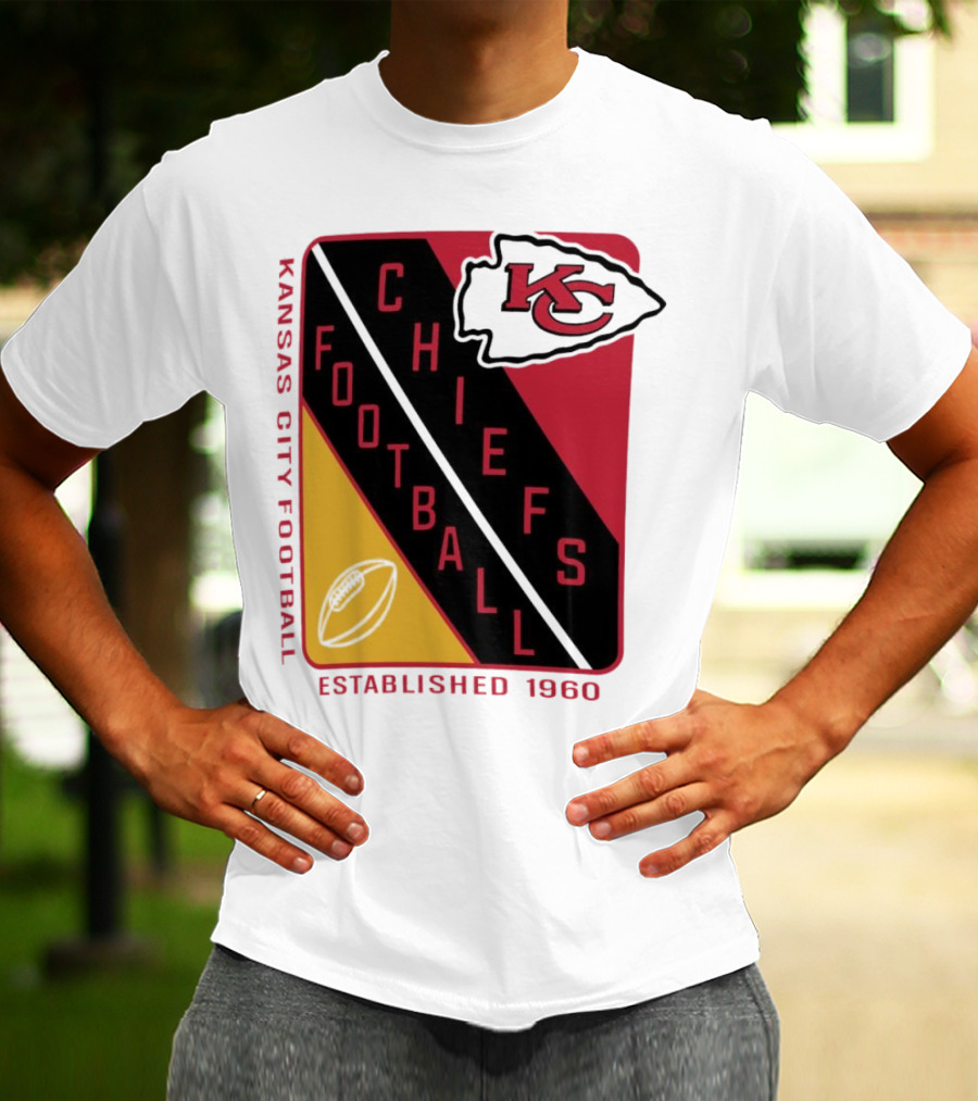 Kansas City Chiefs Football Established 1960 KC T-Shirt