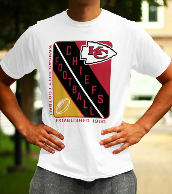 Kansas City Chiefs Football Established 1960 KC T-Shirt