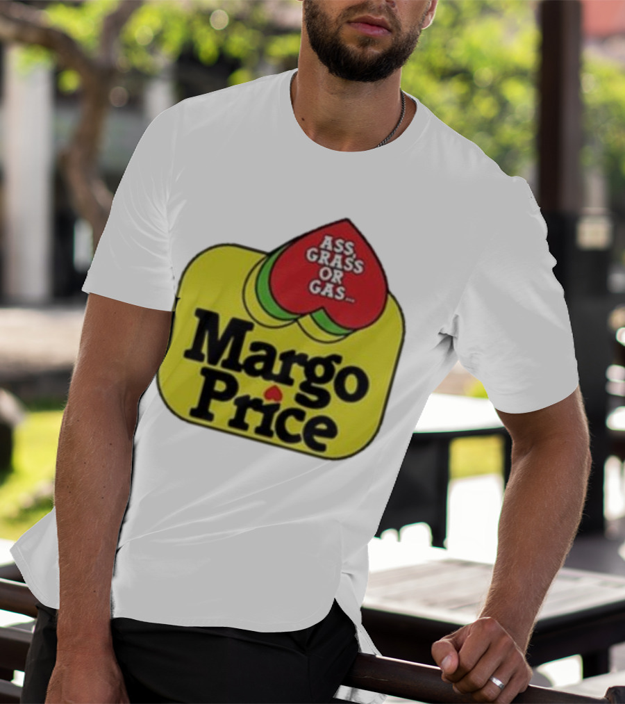 Margo Price Ass Grass Or Gas Playing Cards T-Shirt