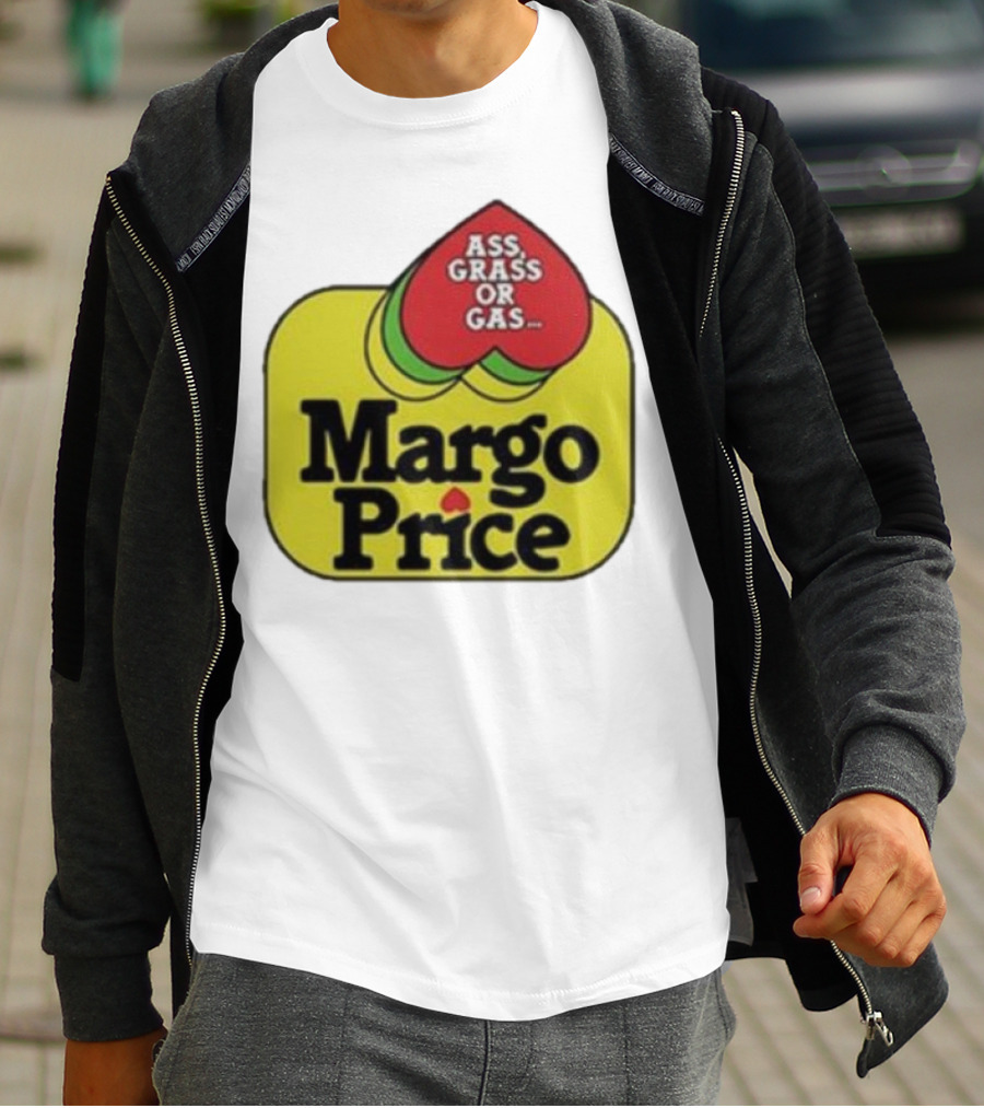 Margo Price Ass Grass Or Gas Playing Cards T-Shirt