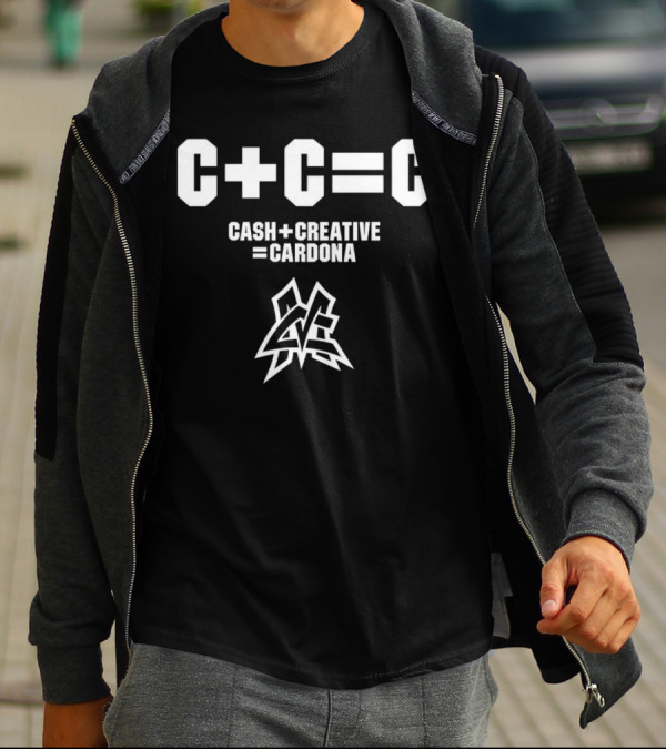 Matt Cardona C+C=C Cash+Creative=Cardona T-Shirt