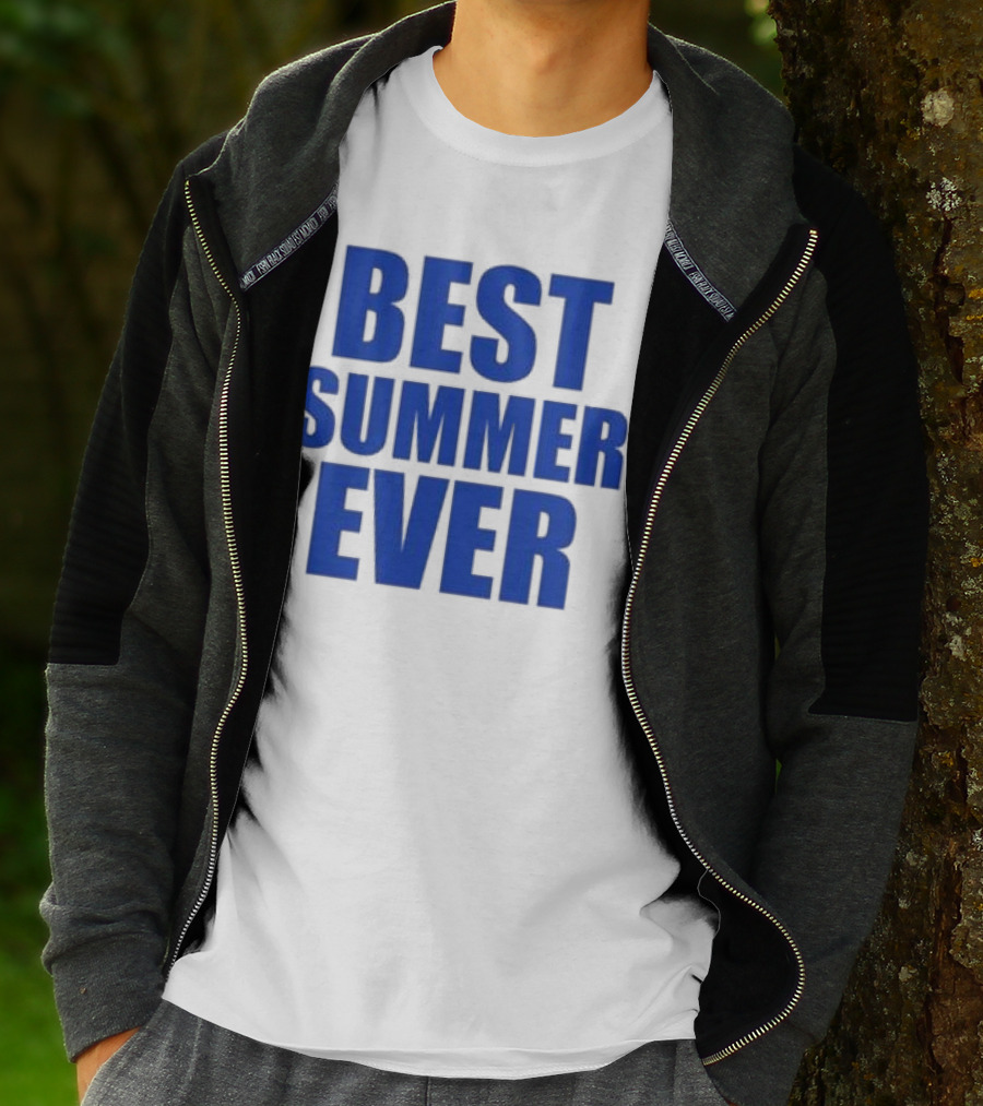 Best Summer Ever Natalie King Wearing Best Summer T-Shirt