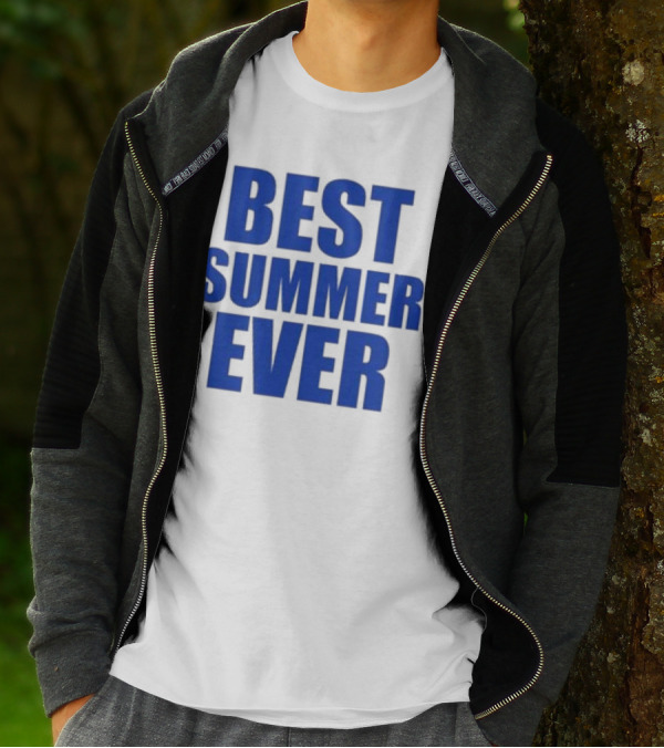 Best Summer Ever Natalie King Wearing Best Summer T-Shirt