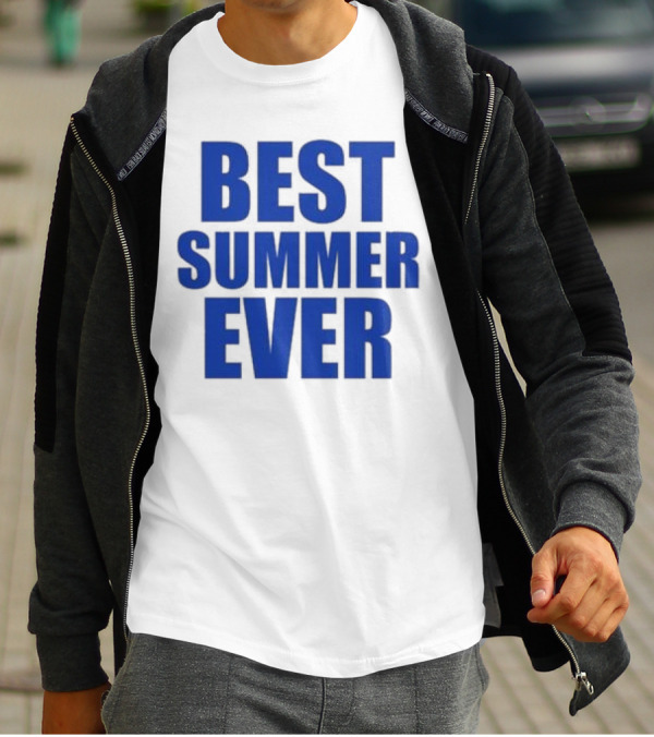 Best Summer Ever Natalie King Wearing Best Summer T-Shirt