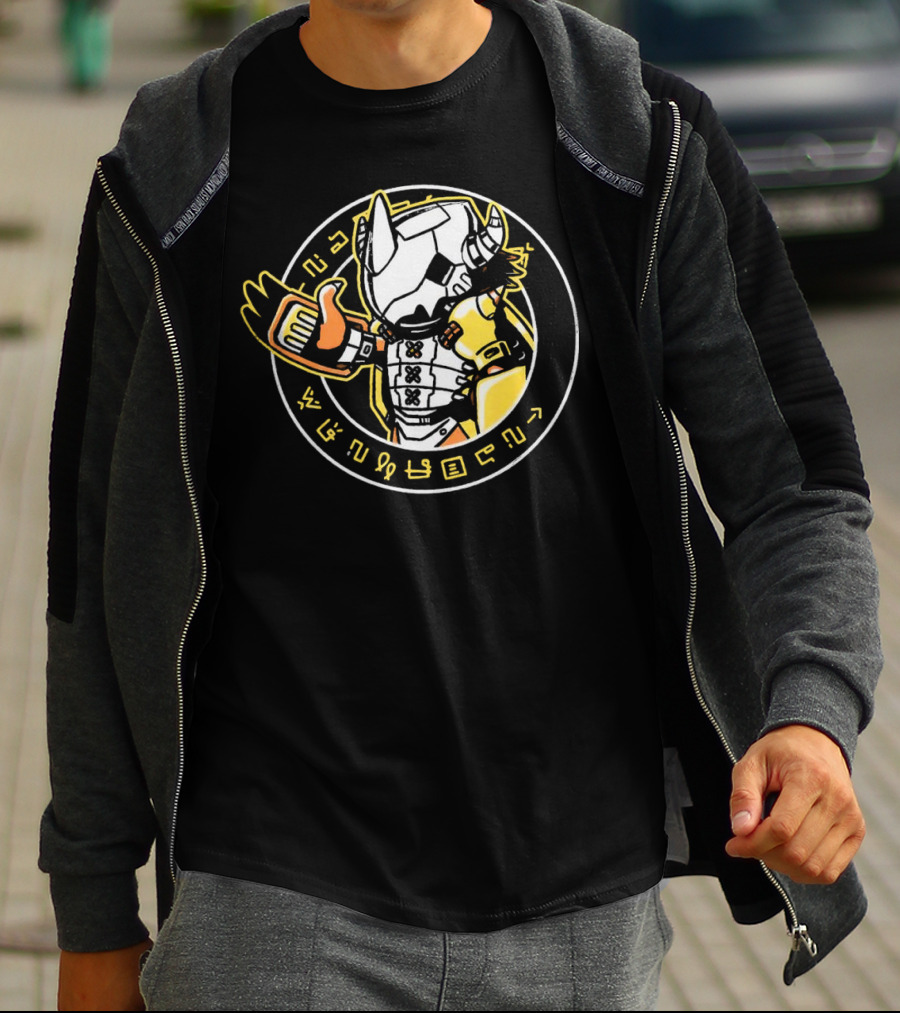 Digivault MetalGreymon Digimon X Vault Boy Fusion T-Shirt