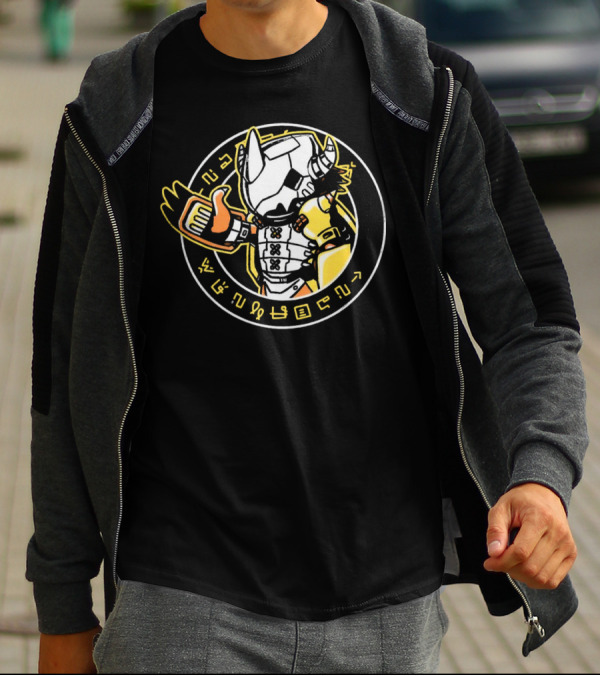 Digivault MetalGreymon Digimon X Vault Boy Fusion T-Shirt