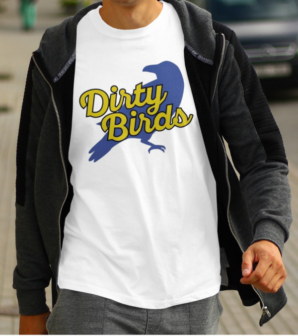 Dirty Birds Blue T-Shirt