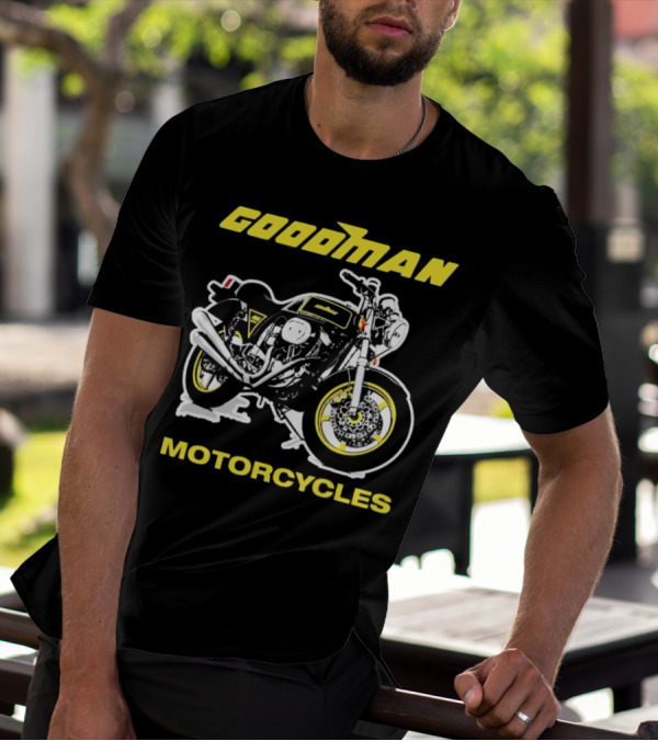 GOODMAN MOTORCYCLES CLASSIC VINTAGE BIKE T-Shirt