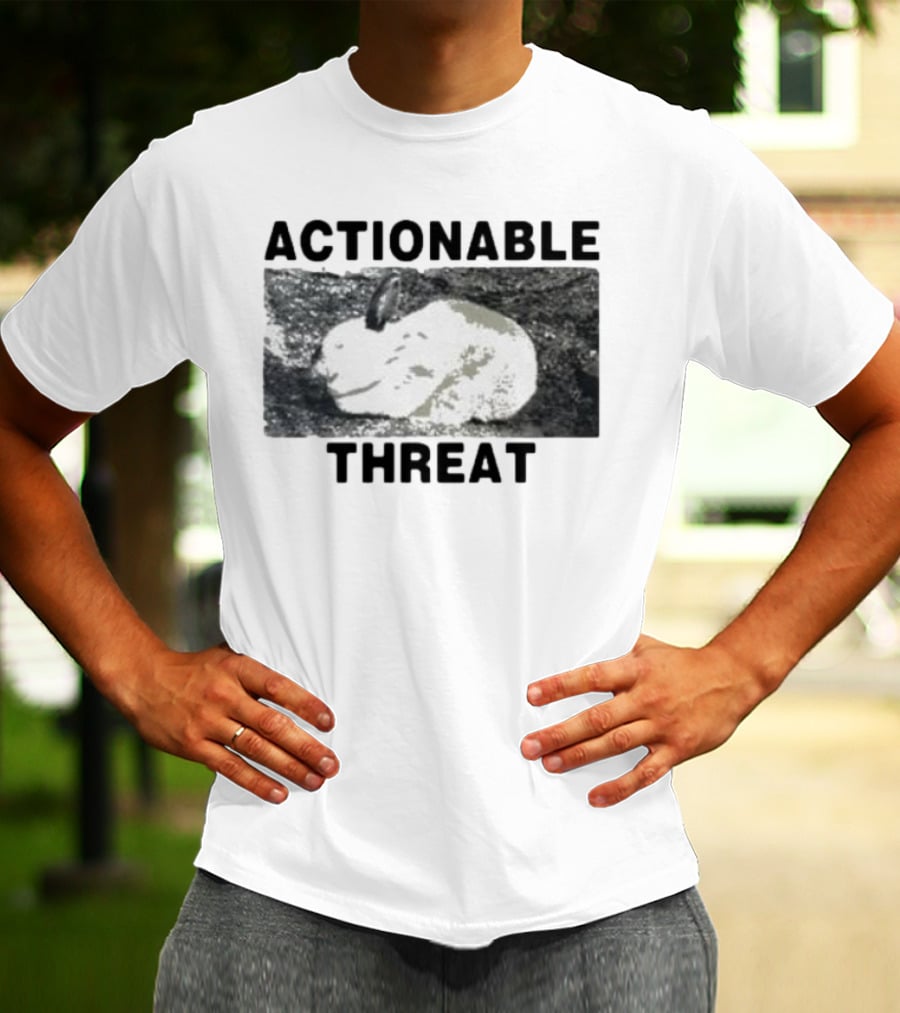 HitsujI Actionable Threat Lamb T-Shirt
