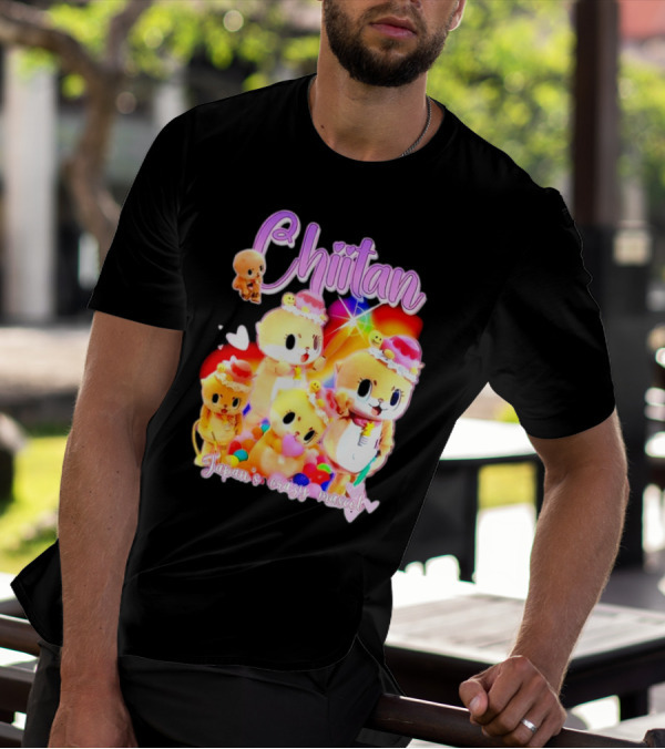 Chiitan Japan's Crazy Mascot Hinged Tweets T-Shirt
