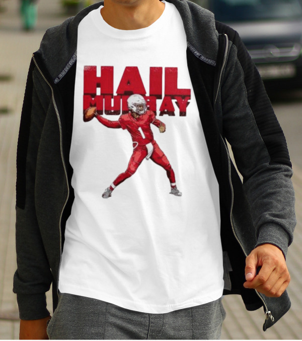 Arizona Cardinals Kyler Murray Hail Murray Football Play T-Shirt