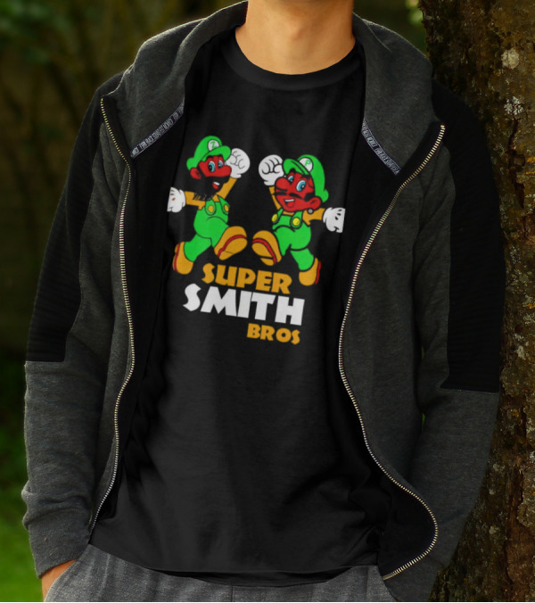 Super Smith Bros Mario Luigi T-Shirt