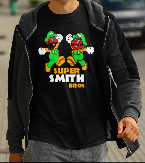 Super Smith Bros Mario Luigi T-Shirt