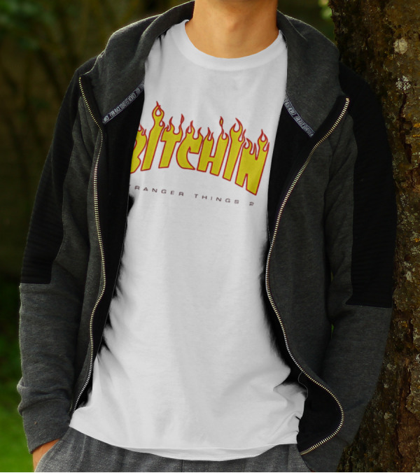 Bitchin Stranger Things 2 Flame T-Shirt