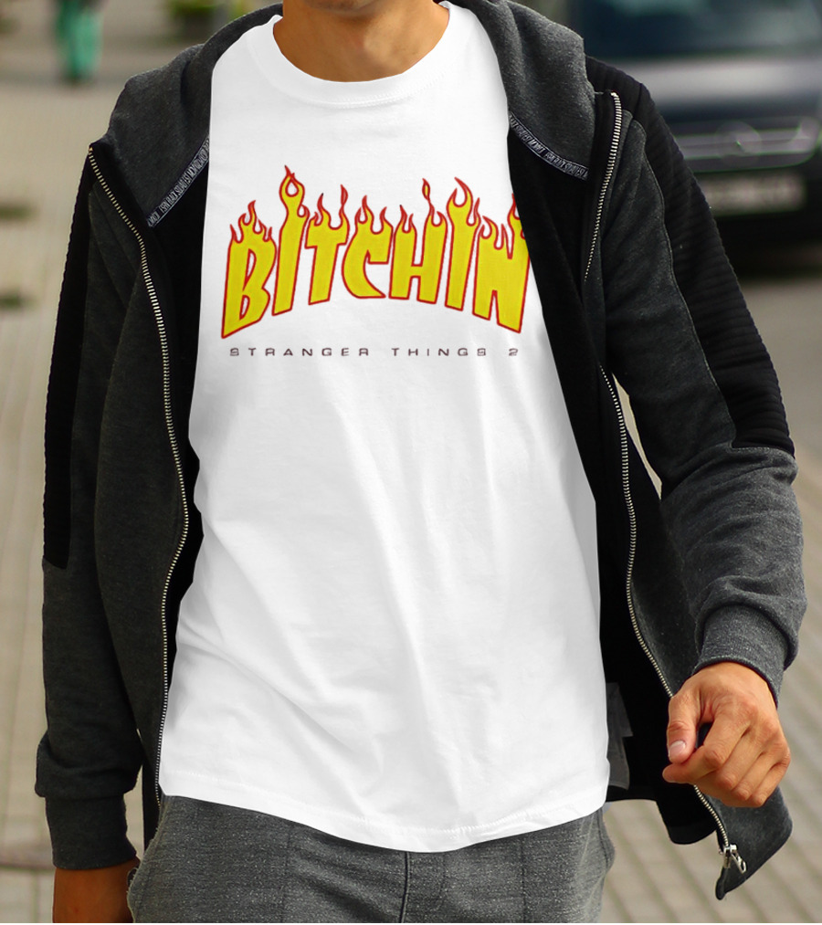 Bitchin Stranger Things 2 Flame T-Shirt