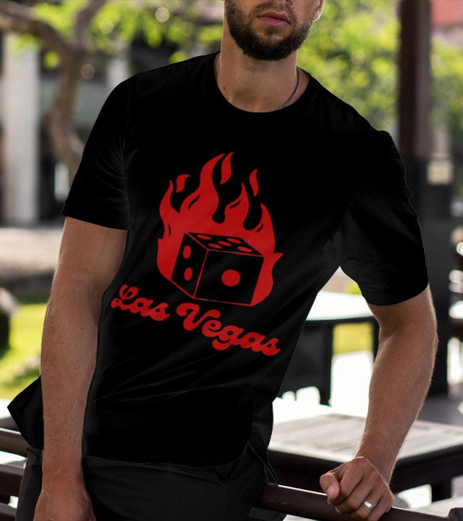 Las Vegas Dice On Fire T-Shirt