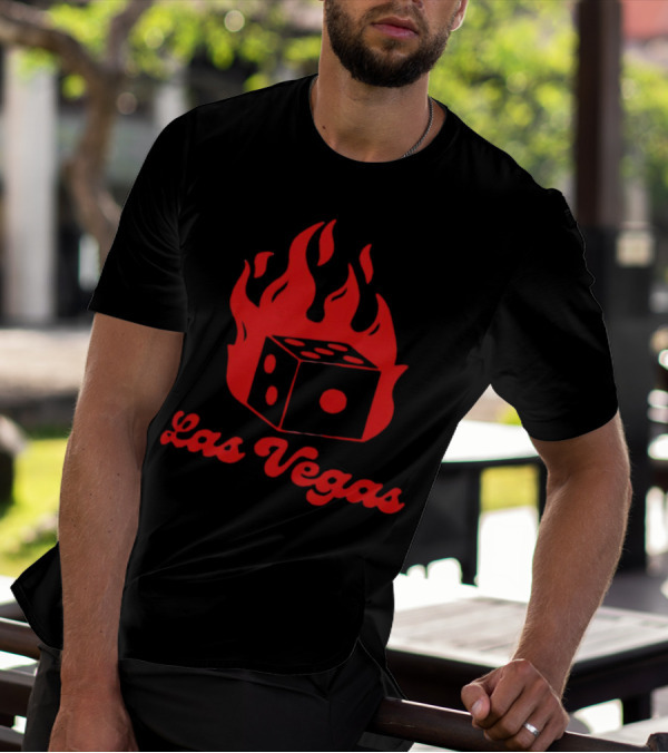 Las Vegas Dice On Fire T-Shirt