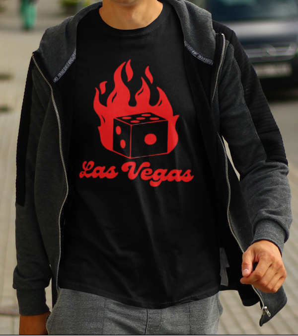 Las Vegas Dice On Fire T-Shirt