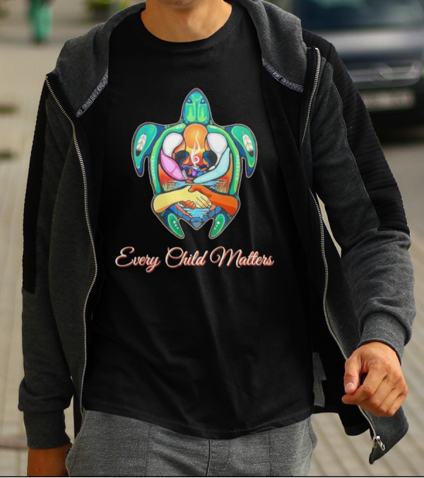 Every Child Matters Turtle Symbol Harmony T-Shirt