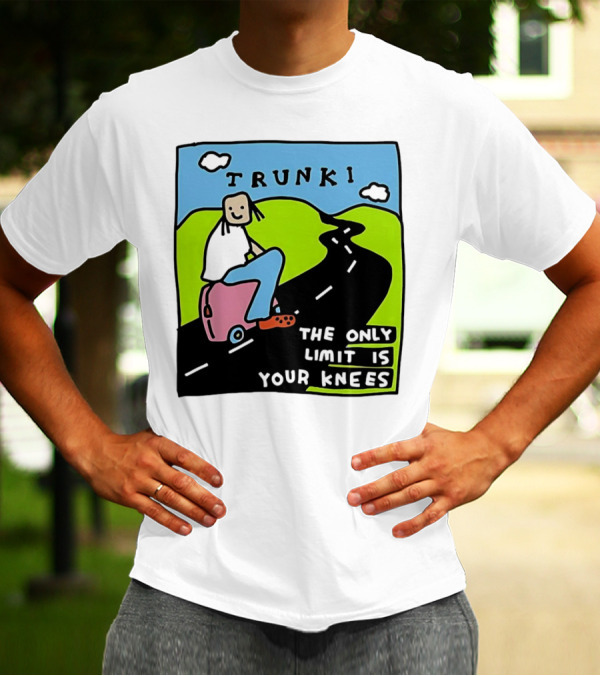 Trunki The Only Limit Is Your Knees Road Adventure T-Shirt