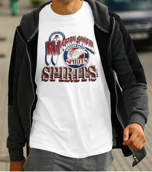 Winston Salem Spirits Professional Baseball Vintage Retro Emblem T-Shirt