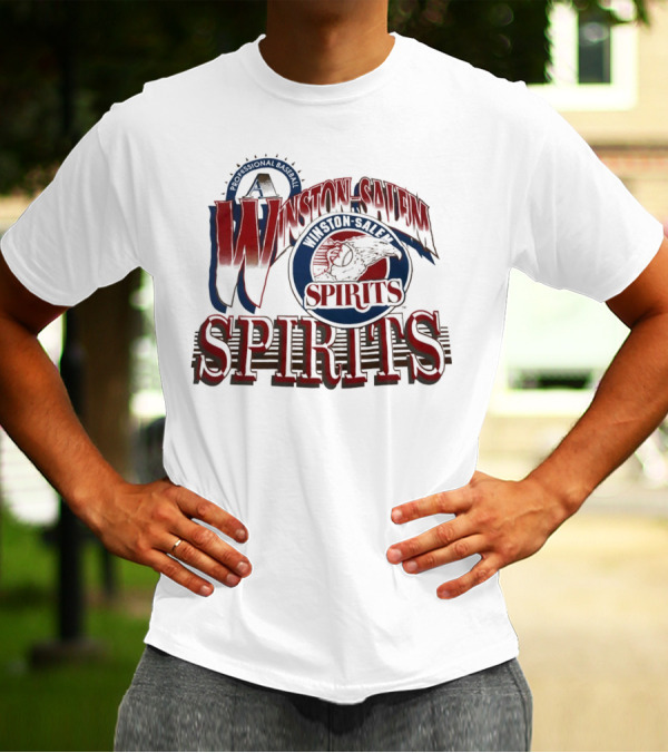 Winston Salem Spirits Professional Baseball Vintage Retro Emblem T-Shirt