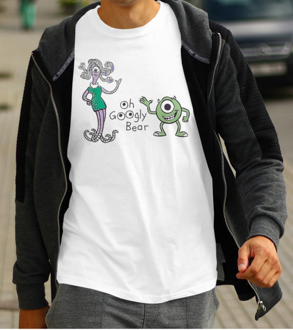 Mike Celia Oh Googly Bear Monsters Inc Characters T-Shirt