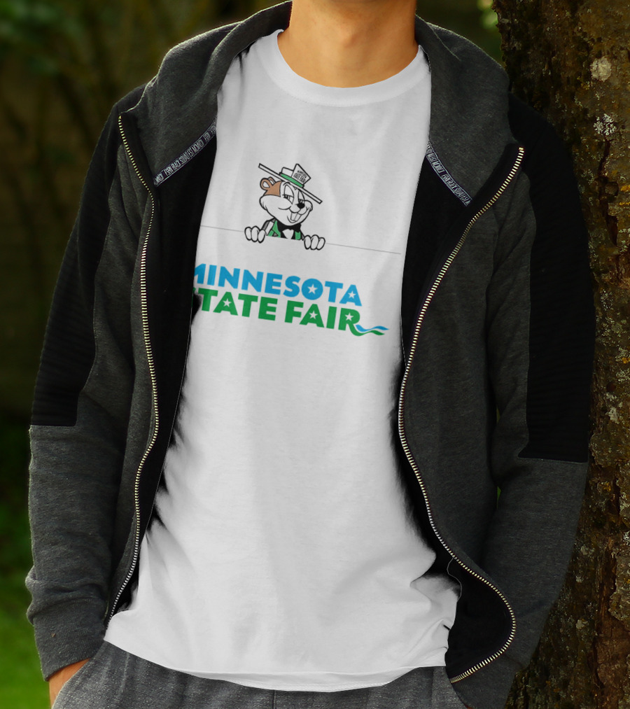 MINNESOTA STATE FAIR Gopher With Hat T-Shirt