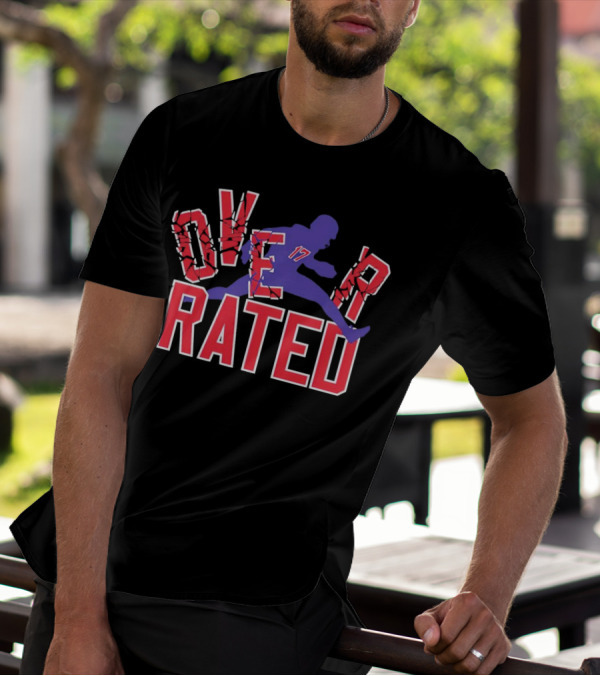 Overrated Josh Allen Football Buffalo Bills Player T-Shirt
