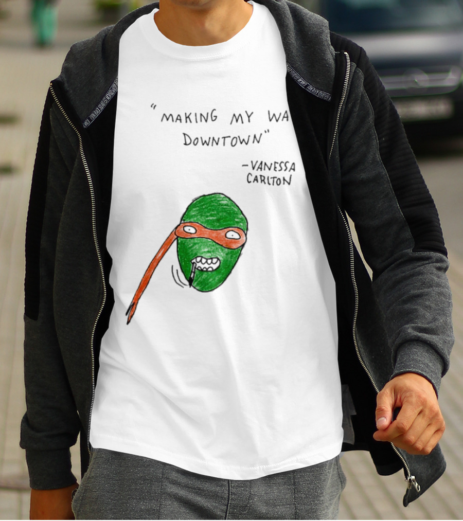 Michelangelo Making My Way Downtown Vanessa Carlton T-Shirt