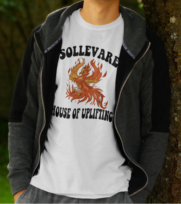 Sollevare House Of Uplifting Phoenix Flame T-Shirt