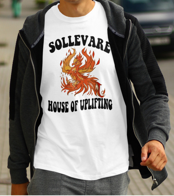 Sollevare House Of Uplifting Phoenix Flame T-Shirt